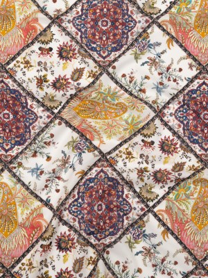 Cotton Voile – Floral Patchwork – Ardent Love Print – Mood Exclusive Kenko Collection Cotton Voile – Floral Patchwork – Ardent Love Print – Mood Exclusive Kenko Collection