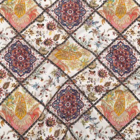 Cotton Voile – Floral Patchwork – Ardent Love Print – Mood Exclusive Kenko Collection Cotton Voile – Floral Patchwork – Ardent Love Print – Mood Exclusive Kenko Collection
