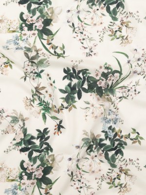 Cotton Voile – Antique White Floral – Aesthetic Matters Print – Mood Exclusive Kenko Collection Cotton Voile – Antique White Floral – Aesthetic Matters Print – Mood Exclusive Kenko Collection