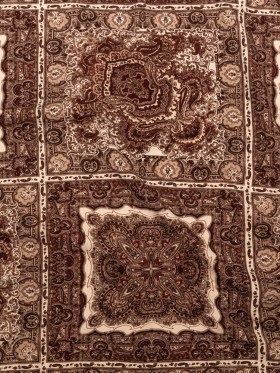 Stretch Polyester Crepe – Bandana Patchwork – Majestic Medley Print – Mood Exclusive Serengeti Collection Stretch Polyester Crepe – Bandana Patchwork – Majestic Medley Print – Mood Exclusive Serengeti Collection