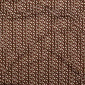 Stretch Cotton Sateen – Maroon Geometric – Isometric Entanglement Print – Mood Exclusive Serengeti Collection Stretch Cotton Sateen – Maroon Geometric – Isometric Entanglement Print – Mood Exclusive Serengeti Collection