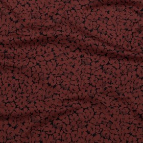 Stretch Cotton Sateen – Rust Floral – Poppy Paradise Print – Mood Exclusive Serengeti Collection Stretch Cotton Sateen – Rust Floral – Poppy Paradise Print – Mood Exclusive Serengeti Collection