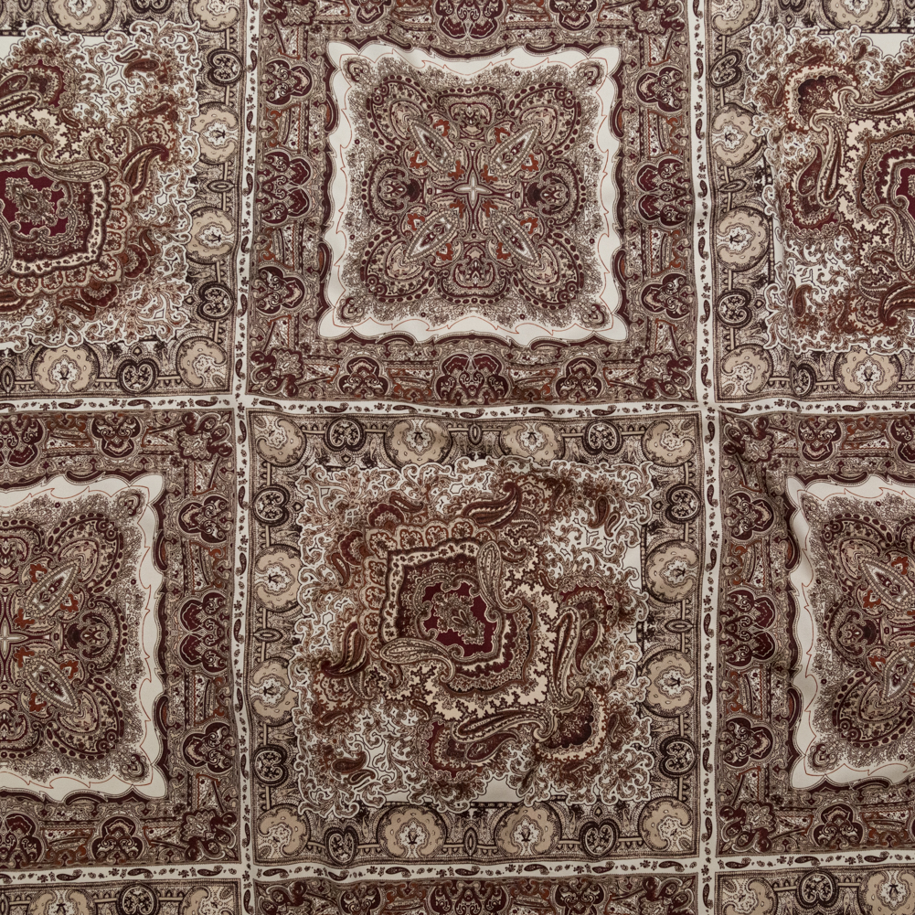 Stretch Cotton Sateen – Bandana Patchwork – Majestic Medley Print – Mood Exclusive Serengeti Collection Stretch Cotton Sateen – Bandana Patchwork – Majestic Medley Print – Mood Exclusive Serengeti Collection