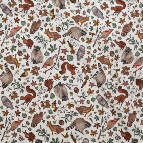 Stretch Cotton Sateen – White Wildlife and Floral – Hoopoe Hoopla Print – Mood Exclusive Serengeti Collection Stretch Cotton Sateen – White Wildlife and Floral – Hoopoe Hoopla Print – Mood Exclusive Serengeti Collection