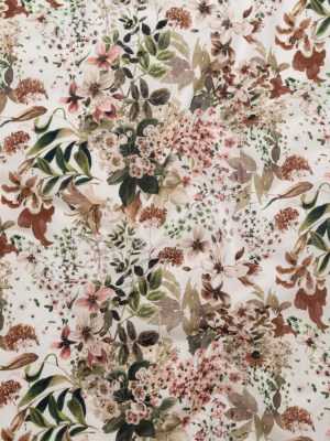 Cotton Voile – White Floral – Botanical Perpetuity Print – Mood Exclusive Serengeti Collection Cotton Voile – White Floral – Botanical Perpetuity Print – Mood Exclusive Serengeti Collection