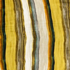 Rayon Challis – Yellow and Royal Blue Painted Stripes – Nilotic Wasteland Print – Mood Exclusive Tumunyana Collection Rayon Challis – Yellow and Royal Blue Painted Stripes – Nilotic Wasteland Print – Mood Exclusive Tumunyana Collection
