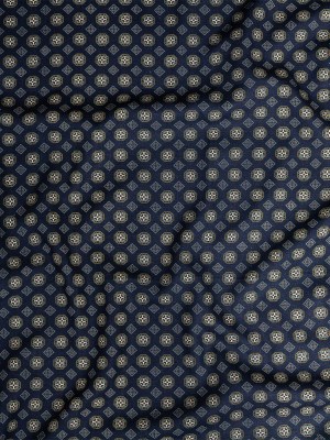 Linen and Rayon Woven – Navy Little Medallions – Motley Mosaic Print – Mood Exclusive Tumunyana Collection Linen and Rayon Woven – Navy Little Medallions – Motley Mosaic Print – Mood Exclusive Tumunyana Collection