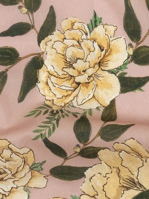 Cotton Voile – Pink and Yellow Roses – Grazie Print – Mood Exclusive Viso Collection Cotton Voile – Pink and Yellow Roses – Grazie Print – Mood Exclusive Viso Collection