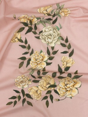 Cotton Voile – Pink and Yellow Roses – Grazie Print – Mood Exclusive Viso Collection Cotton Voile – Pink and Yellow Roses – Grazie Print – Mood Exclusive Viso Collection