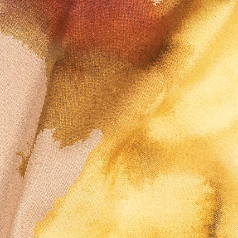 Stretch Cotton Sateen – Rainbow Painterly Abstract – Fresco Print – Mood Exclusive Viso Collection Stretch Cotton Sateen – Rainbow Painterly Abstract – Fresco Print – Mood Exclusive Viso Collection