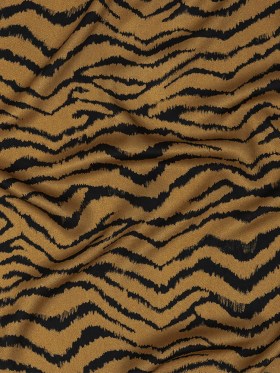 Rayon Challis – Orange Tiger Stripes – Genus Panthera Print – Mood Exclusive Rio Collection Rayon Challis – Orange Tiger Stripes – Genus Panthera Print – Mood Exclusive Rio Collection