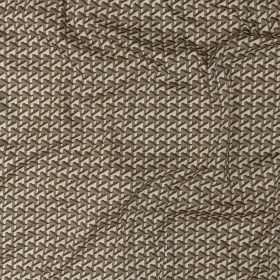 Stretch Cotton Sateen – Olive Geometric – Maloca Print – Mood Exclusive Rio Collection Stretch Cotton Sateen – Olive Geometric – Maloca Print – Mood Exclusive Rio Collection