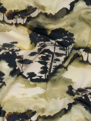 Cotton Voile – Watercolor Trees – Spectral Canopy Print – Mood Exclusive Rio Collection Cotton Voile – Watercolor Trees – Spectral Canopy Print – Mood Exclusive Rio Collection