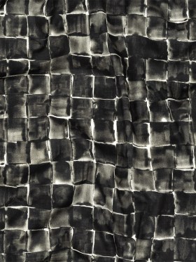 Cotton Voile – Gray Painted Squares – Haunted Blocks Print – Mood Exclusive Twilight Collection Cotton Voile – Gray Painted Squares – Haunted Blocks Print – Mood Exclusive Twilight Collection