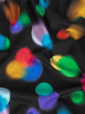Cotton Voile – Rainbow Blurred Spots – Galactic Gumdrops Print – Mood Exclusive Sugar Collection Cotton Voile – Rainbow Blurred Spots – Galactic Gumdrops Print – Mood Exclusive Sugar Collection