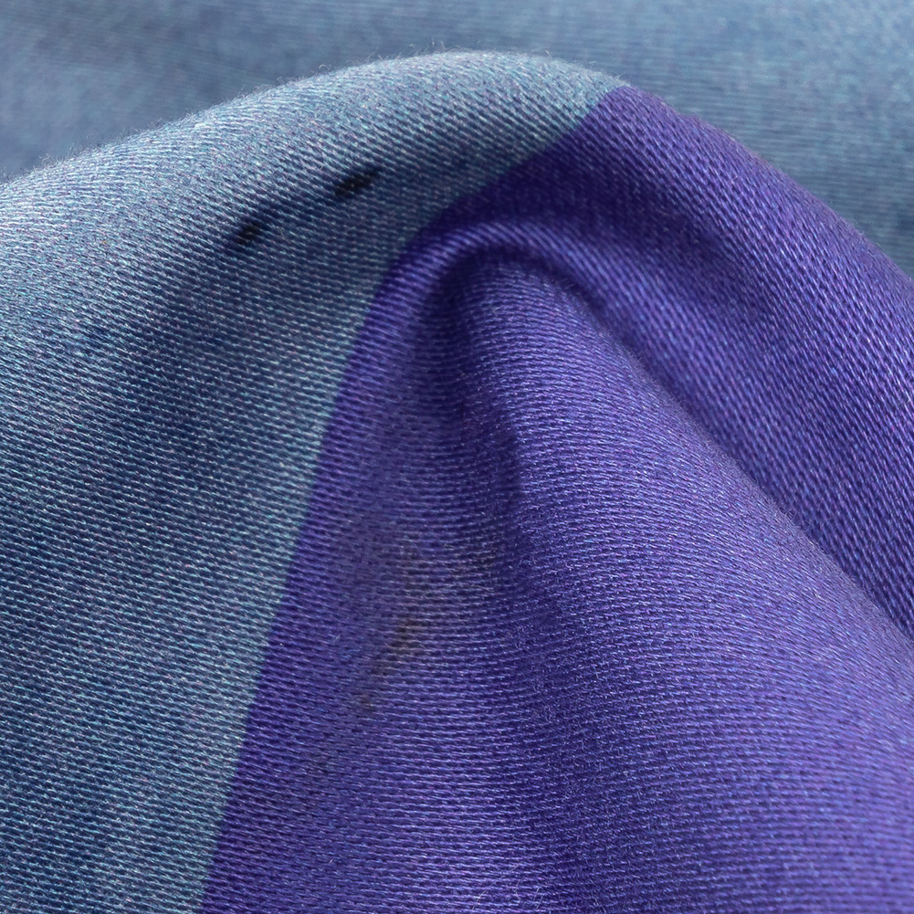 Stretch Cotton Sateen Panel – Purple and Brown Painterly Geometric – Around the Block Print – Mood Exclusive Wisteria Collection Stretch Cotton Sateen Panel – Purple and Brown Painterly Geometric – Around the Block Print – Mood Exclusive Wisteria Collection