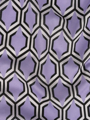 Cotton Voile – Lavender Honeycomb Geometric – Sweet as Honey Print – Mood Exclusive Wisteria Collection Cotton Voile – Lavender Honeycomb Geometric – Sweet as Honey Print – Mood Exclusive Wisteria Collection