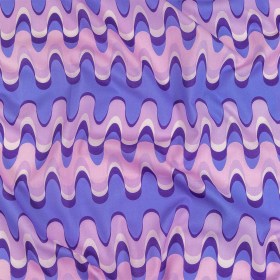 Cotton Voile – Purple and Blue Bubbly Zig Zags – Blue Jay Waves Print – Mood Exclusive Indigo Collection Cotton Voile – Purple and Blue Bubbly Zig Zags – Blue Jay Waves Print – Mood Exclusive Indigo Collection