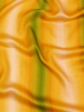 Rayon Challis – Green and Yellow Gradient Stripes – Marmalade Parade Print – Mood Exclusive Citrus Collection Rayon Challis – Green and Yellow Gradient Stripes – Marmalade Parade Print – Mood Exclusive Citrus Collection