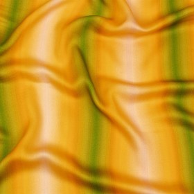 Rayon Challis – Green and Yellow Gradient Stripes – Marmalade Parade Print – Mood Exclusive Citrus Collection Rayon Challis – Green and Yellow Gradient Stripes – Marmalade Parade Print – Mood Exclusive Citrus Collection