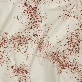 Stretch Cotton Poplin – Blood Splatters – Rue Morgue Print – Mood Exclusive Nevermore Collection Stretch Cotton Poplin – Blood Splatters – Rue Morgue Print – Mood Exclusive Nevermore Collection