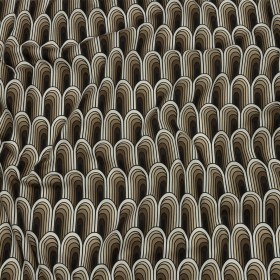 Stretch Cotton Poplin – Beige Archways – Silver Run Print – Mood Exclusive Abandoned Collection Stretch Cotton Poplin – Beige Archways – Silver Run Print – Mood Exclusive Abandoned Collection