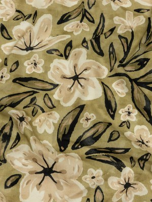 Cotton Voile – Light Green Painterly Floral – Wildflower Walk Print – Mood Exclusive Rockland Collection Cotton Voile – Light Green Painterly Floral – Wildflower Walk Print – Mood Exclusive Rockland Collection