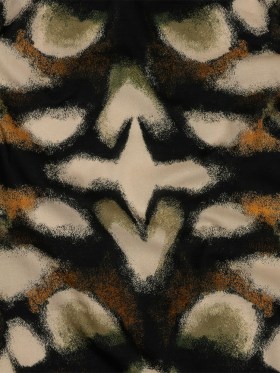 Cotton Voile – Black and Beige Abstract – From the Earth Print – Mood Exclusive Rockland Collection Cotton Voile – Black and Beige Abstract – From the Earth Print – Mood Exclusive Rockland Collection