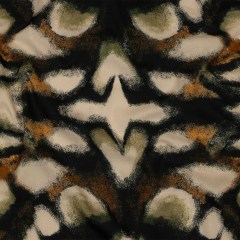 Cotton Voile – Black and Beige Abstract – From the Earth Print – Mood Exclusive Rockland Collection Cotton Voile – Black and Beige Abstract – From the Earth Print – Mood Exclusive Rockland Collection