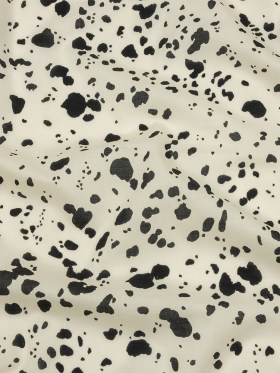 Cotton Voile – Black and White Dalmatian Spots – Fire Dogs Print – Mood Exclusive Metro Collection Cotton Voile – Black and White Dalmatian Spots – Fire Dogs Print – Mood Exclusive Metro Collection