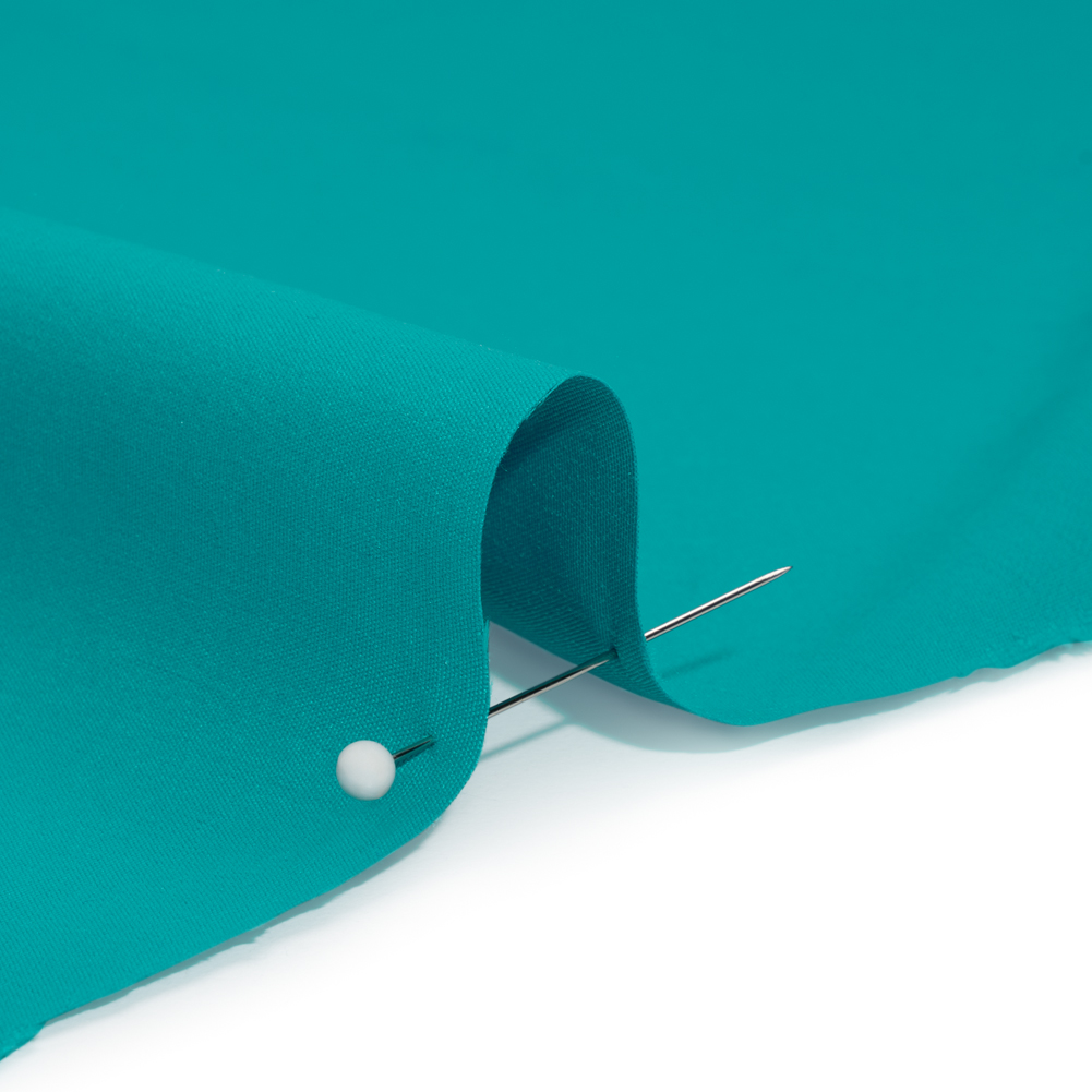 Recycled Polyester Swim Trunk Fabric - Aqua Green - Mood Exclusive Malibu Collection