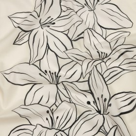Cotton Voile – White Floral – Central Park Spring Print – Mood Exclusive Metro Collection Cotton Voile – White Floral – Central Park Spring Print – Mood Exclusive Metro Collection