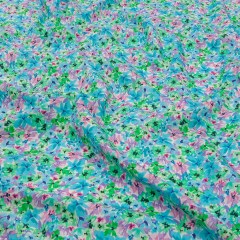 Cotton Poplin – Blue and Purple Floral – Isola Bella Print – Mood Exclusive Secret Garden Collection Cotton Poplin – Blue and Purple Floral – Isola Bella Print – Mood Exclusive Secret Garden Collection