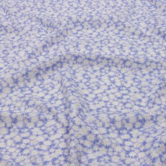 Cotton Poplin – Periwinkle and White Floral – Sunday in the Park Print – Mood Exclusive Secret Garden Collection Cotton Poplin – Periwinkle and White Floral – Sunday in the Park Print – Mood Exclusive Secret Garden Collection