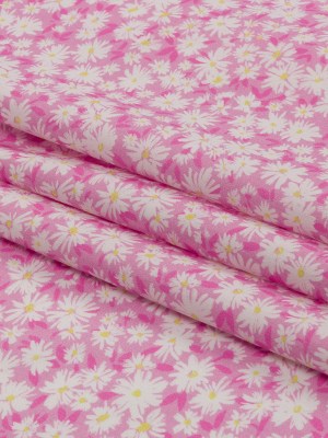 Cotton Poplin – Pink and White Floral – Sunday in the Park Print – Mood Exclusive Secret Garden Collection Cotton Poplin – Pink and White Floral – Sunday in the Park Print – Mood Exclusive Secret Garden Collection