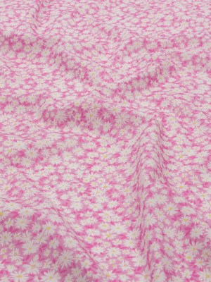 Cotton Poplin – Pink and White Floral – Sunday in the Park Print – Mood Exclusive Secret Garden Collection Cotton Poplin – Pink and White Floral – Sunday in the Park Print – Mood Exclusive Secret Garden Collection