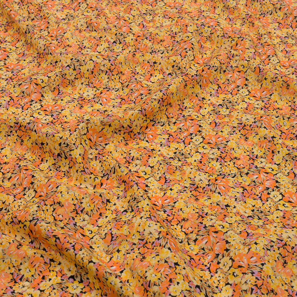 Cotton Voile – Yellow and Orange Floral – Titania’s Dream Print – Mood Exclusive Secret Garden Collection Cotton Voile – Yellow and Orange Floral – Titania’s Dream Print – Mood Exclusive Secret Garden Collection