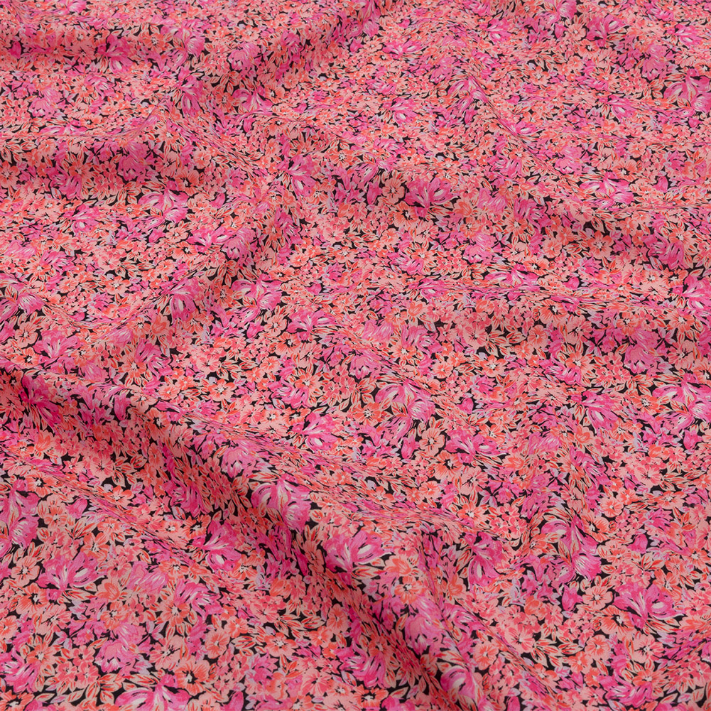 Cotton Voile – Pink Floral – Titania’s Dream Print – Mood Exclusive Secret Garden Collection Cotton Voile – Pink Floral – Titania’s Dream Print – Mood Exclusive Secret Garden Collection