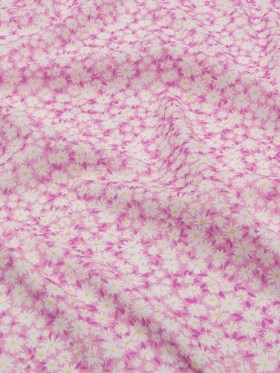Cotton Voile – Pink and White Floral – Sunday in the Park Print – Mood Exclusive Secret Garden Collection Cotton Voile – Pink and White Floral – Sunday in the Park Print – Mood Exclusive Secret Garden Collection