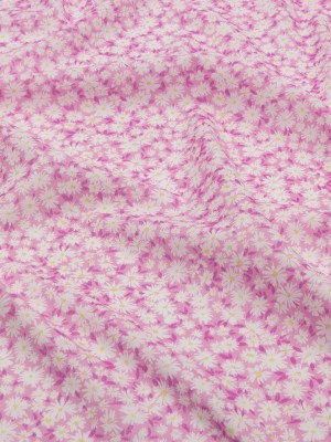 Cotton Voile – Pink and White Floral – Sunday in the Park Print – Mood Exclusive Secret Garden Collection Cotton Voile – Pink and White Floral – Sunday in the Park Print – Mood Exclusive Secret Garden Collection