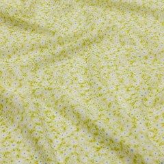 Cotton Voile – Lime Green and White Floral – Sunday in the Park Print – Mood Exclusive Secret Garden Collection Cotton Voile – Lime Green and White Floral – Sunday in the Park Print – Mood Exclusive Secret Garden Collection
