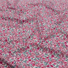 Cotton Voile – Pink Floral – Botanical Stroll Print – Mood Exclusive Secret Garden Collection Cotton Voile – Pink Floral – Botanical Stroll Print – Mood Exclusive Secret Garden Collection
