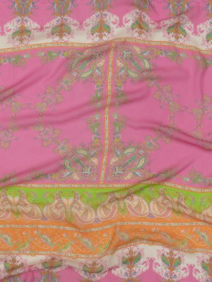 Viscose Georgette Panel – Paisley Stripes and Squares – Cypress Daydreams Print – Mood Exclusive Gisele Collection Viscose Georgette Panel – Paisley Stripes and Squares – Cypress Daydreams Print – Mood Exclusive Gisele Collection