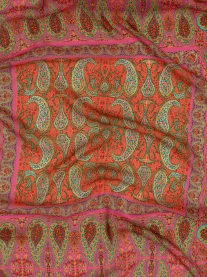 Viscose Georgette Panel – Pink Paisley Squares – Laputa’s Groundkeeper Print – Mood Exclusive Gisele Collection Viscose Georgette Panel – Pink Paisley Squares – Laputa’s Groundkeeper Print – Mood Exclusive Gisele Collection