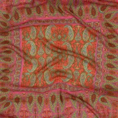 Viscose Georgette Panel – Pink Paisley Squares – Laputa’s Groundkeeper Print – Mood Exclusive Gisele Collection Viscose Georgette Panel – Pink Paisley Squares – Laputa’s Groundkeeper Print – Mood Exclusive Gisele Collection