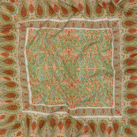 Cotton Voile Panel – Cream Paisley Squares – Laputa’s Groundkeeper Print – Mood Exclusive Gisele Collection Cotton Voile Panel – Cream Paisley Squares – Laputa’s Groundkeeper Print – Mood Exclusive Gisele Collection