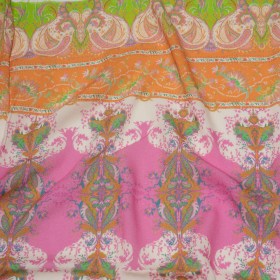 Sustainable Viscose Crepe Panel – Paisley Stripes and Squares – Cypress Daydreams Print – Mood Exclusive Gisele Collection Sustainable Viscose Crepe Panel – Paisley Stripes and Squares – Cypress Daydreams Print – Mood Exclusive Gisele Collection