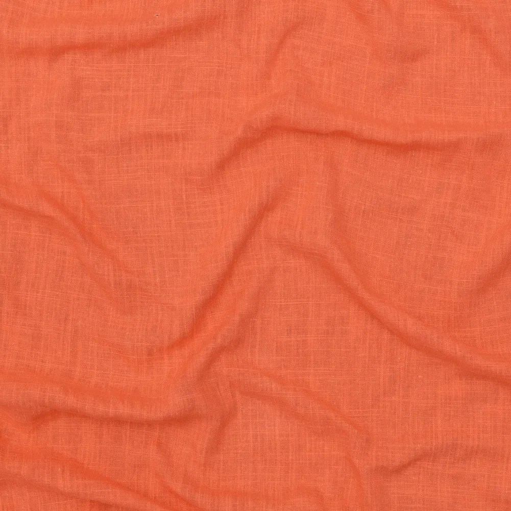 Viscose and Linen Woven – Persimmon – Mood Exclusive Tamara Collection Viscose and Linen Woven – Persimmon – Mood Exclusive Tamara Collection
