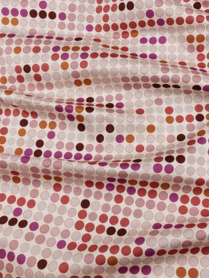 Stretch Cotton Sateen – Pink and Red Dots – Switchboard Soiree Print – Mood Exclusive Yesterday Collection Stretch Cotton Sateen – Pink and Red Dots – Switchboard Soiree Print – Mood Exclusive Yesterday Collection