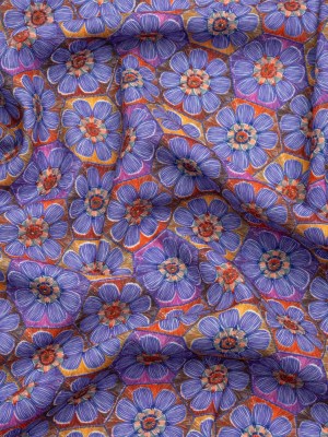 Luxe Polyester Crepe – Purple Honeycomb Florals – Mood Exclusive Bloom Honey Bloom Print Luxe Polyester Crepe – Purple Honeycomb Florals – Mood Exclusive Bloom Honey Bloom Print